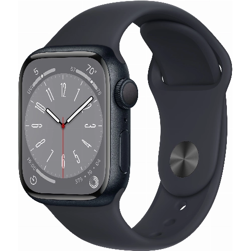 Apple Watch Series 8 41 Midnight Aluminium Case with Midnight Sport Band S M 29 890